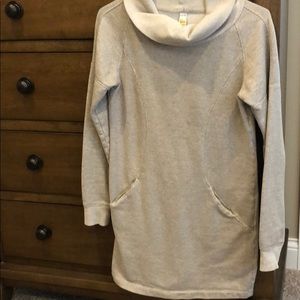 Lole sweatshirt turtleneck dress